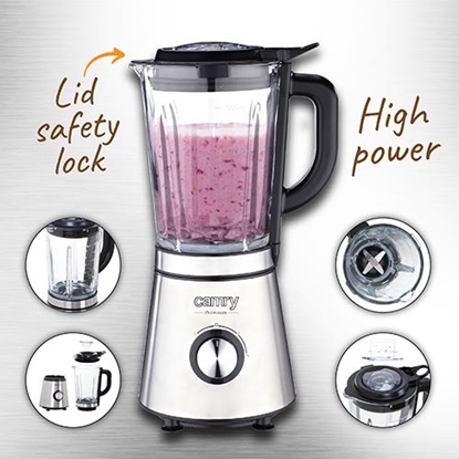 Изображение Camry Premium CR 4083 blender 1.5 L Cooking blender 2200 W Stainless steel