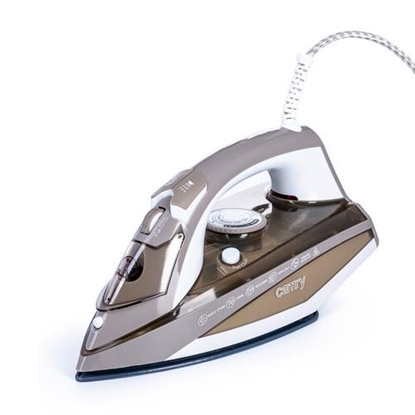 Attēls no Camry Premium CR 5018 Steam iron Ceramic Ultra Glide soleplate 3000 W Brown