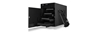 Picture of ICY BOX IB-3740-C31 HDD/SSD enclosure Black 2.5/3.5"