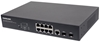 Picture of Intellinet 8-Port Gigabit Ethernet PoE+ Web-Managed Switch with 2 SFP Ports, IEEE 802.3at/af Power over Ethernet (PoE+/PoE) Compliant, 140 W, Endspan, Desktop, 19" Rackmount (Euro 2-pin plug)