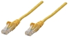 Picture of Intellinet Network Patch Cable, Cat6, 1.5m, Yellow, Copper, S/FTP, LSOH / LSZH, PVC, RJ45, Gold Plated Contacts, Snagless, Booted, Lifetime Warranty, Polybag