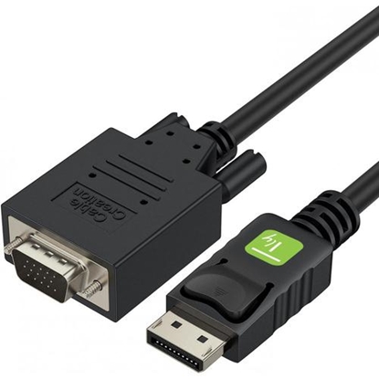 Attēls no Kabel Techly DisplayPort - D-Sub (VGA) 3m czarny (ICOC-DSP-V-030)