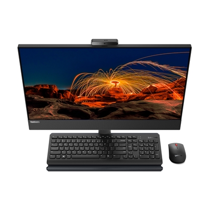 Изображение Lenovo ThinkCentre M90a Gen 3 Intel® Core™ i5 60.5 cm (23.8") 1920 x 1080 pixels Touchscreen 8 GB DDR4-SDRAM 256 GB SSD All-in-One workstation Windows 10 Pro Wi-Fi 6E (802.11ax) Black