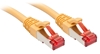 Picture of Lindy RJ-45/RJ-45 Cat6 1m networking cable Yellow S/FTP (S-STP)