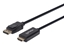 Attēls no Manhattan DisplayPort 1.1 to HDMI Cable, 1080p@60Hz, 1.8m, Male to Male, DP With Latch, Black, Not Bi-Directional, Three Year Warranty, Polybag