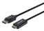 Attēls no Manhattan DisplayPort 1.1 to HDMI Cable, 1080p@60Hz, 1m, Male to Male, DP With Latch, Black, Not Bi-Directional, Three Year Warranty, Polybag