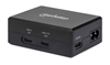 Picture of Manhattan Smart Video Multiport Dock, Ports (x5): HDMI Port, USB-A (x2), USB-C (x2), With Power Delivery to USB-C Port, Internal Power Supply, Ultra-Compact, Detachable Power Cable, Black, Three Year Warranty, Retail Box