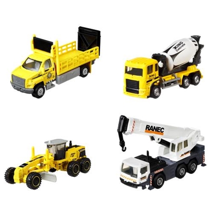 Attēls no Matchbox Mbx Real Working Rigs 4 Vehicle Bundle - 21A