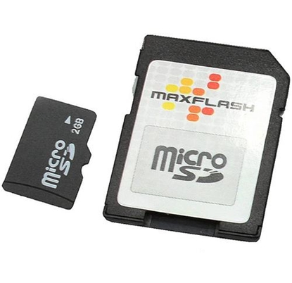 Attēls no MaxFlash 2GB microSD memory card Class 4