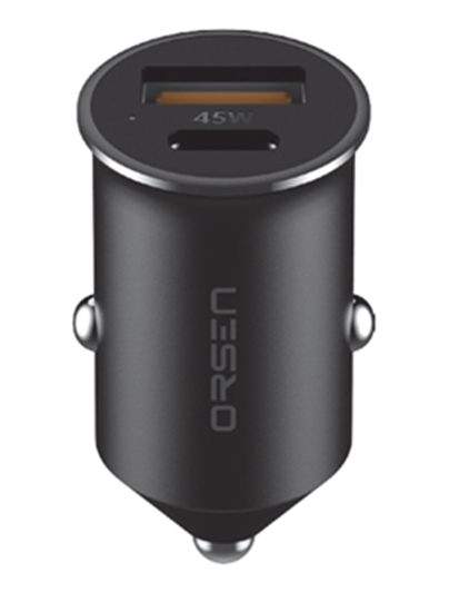 Изображение Orsen C8 45W Mini Car Charger black