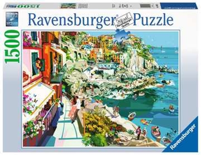 Picture of Ravensburger Romance in Cinque Terre Jigsaw puzzle 1500 pc(s) Landscape