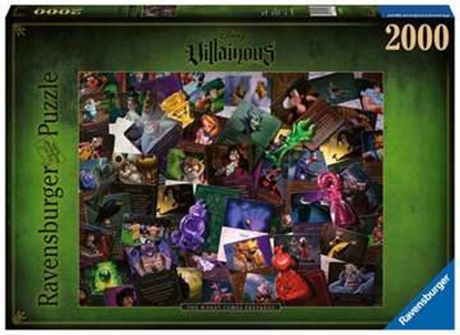 Attēls no Ravensburger Villainous: All Villains Jigsaw puzzle 2000 pc(s) Art