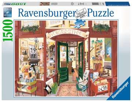 Изображение Ravensburger Wordsmith's Bookshop Jigsaw puzzle 1500 pc(s) Buildings