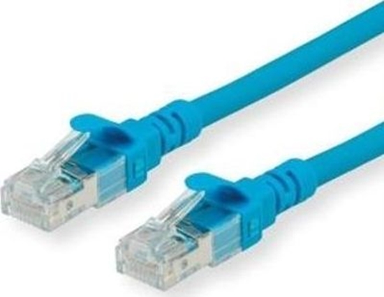 Изображение Roline Patchcable - RJ- 45-2 m - UTP - CAT 6 - LSOH-niebieski (21.15.2542)