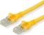 Attēls no Roline Patchcable - RJ- 45-50 cm - UTP - CAT 6 - bezhalogenowy, żółty (21.15.2520)