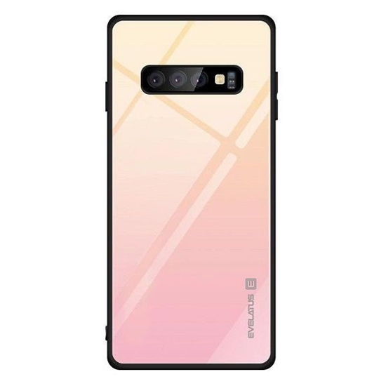 Picture of Samsung A20 Gradient Glass Case 1 Mild Melon