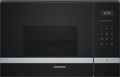 Изображение Siemens BE555LMS0 microwave Built-in Grill microwave 25 L 900 W Stainless steel