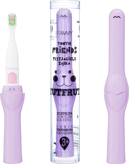 Picture of Szczoteczka Vitammy Tooth Friends Tutfrut Purple