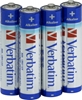 Изображение 1x4 Verbatim Alkaline Battery Micro AAA LR 03