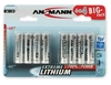 Изображение 4+4 Ansmann Extreme Lithium AA Mignon LR 6 Big Pack