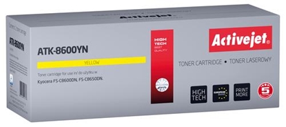 Attēls no Toner Activejet ATK-8600YN Yellow Zamiennik TK-8600Y (ATK-8600YN)