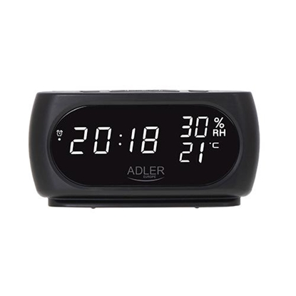 Picture of ADLER LED clock with thermometer