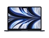 Picture of Apple | MacBook Air | Midnight | 13.6 " | IPS | 2560 x 1664 | Apple M2 | 8 GB | SSD 256 GB | Apple M2 8-core GPU | Without ODD | macOS | 802.11ax | Bluetooth version 5.0 | Keyboard language Swedish | Keyboard backlit | Warranty 12 month(s) | Battery warra