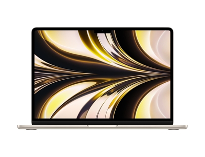 Изображение Apple | MacBook Air | Starlight | 13.6 " | IPS | 2560 x 1664 | Apple M2 | 8 GB | SSD 256 GB | Apple M2 8-core GPU | Without ODD | macOS | 802.11ax | Bluetooth version 5.0 | Keyboard language Swedish | Keyboard backlit | Warranty 12 month(s) | Battery warr