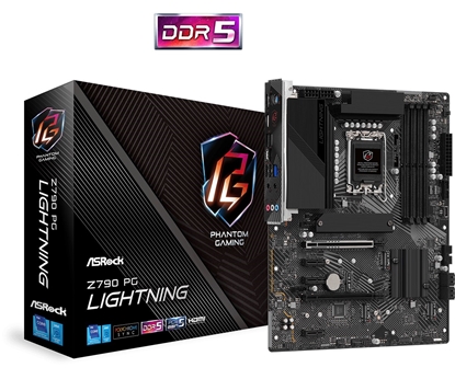 Attēls no Asrock Z790 PG Lightning Intel Z790 LGA 1700 ATX