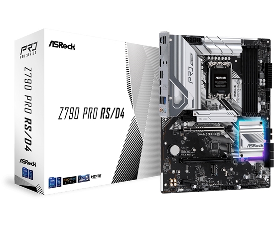 Picture of Asrock Z790 Pro RS/D4 Intel Z790 LGA 1700 ATX