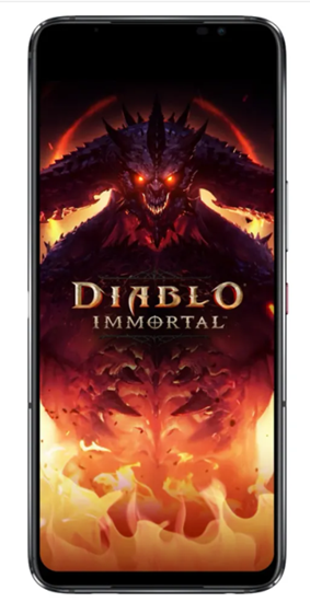 Изображение ASUS ROG Phone 6 Diablo Immortal Edition 17.2 cm (6.78") Dual SIM Android 12 5G USB Type-C 16 GB 512 GB 6000 mAh Black, Red