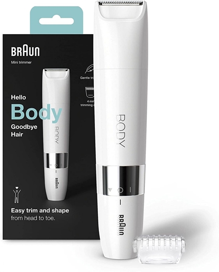 Изображение Braun Body Mini Trimmer BS1000 White