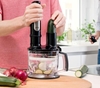 Picture of BRAUN Hand Blender MQ 7087X, 1000W, 1.5L Food processor bowl, ActiveBlade, SmartSpeed, Inox/Black