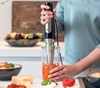 Picture of BRAUN Hand Blender MQ 7087X, 1000W, 1.5L Food processor bowl, ActiveBlade, SmartSpeed, Inox/Black