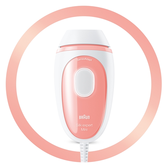 Picture of Braun Silk-expert PL1000 light hair remover Intense pulsed light (IPL) Pink, White