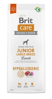 Изображение BRIT Care Hypoallergenic Junior Large Breed Lamb - dry dog food - 12 kg