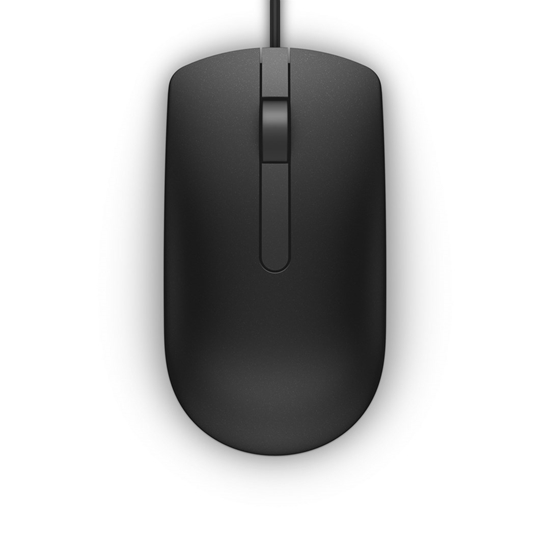 Изображение DELL MS116 mouse Ambidextrous USB Type-A Optical 1000 DPI