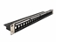 Изображение Delock 19″ Keystone Patch Panel 24 port with strain relief black