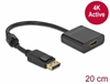 Изображение Delock Adapter DisplayPort 1.2 male to HDMI female 4K Active black