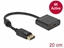 Изображение Delock Adapter DisplayPort 1.2 male to HDMI female 4K Active black