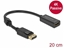 Attēls no Delock Adapter DisplayPort 1.2 male to HDMI female 4K Passive black