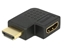 Attēls no Delock Adapter HDMI male  HDMI female 90 left