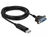Изображение Delock Adapter USB 2.0 Type-A to 1 x Serial RS-232 DB9