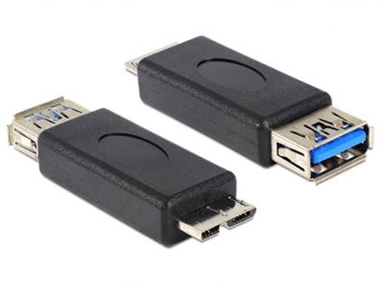 Изображение Delock Adapter USB 3.0-A female  micro USB 3.0-B male