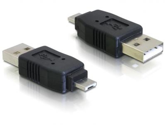 Изображение Delock Adapter USB micro-A male to USB2.0 A-male