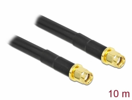 Picture of Delock Antenna Cable RP-SMA plug to RP-SMA plug LMR/CFD300 10 m low loss