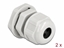 Picture of Delock Cable Gland PG9 for round cable with three cable entries grey 2 pieces