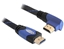 Изображение Delock Cable High Speed HDMI with Ethernet â HDMI A male  HDMI A male angled 4K 5 m