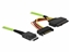 Attēls no Delock Cable OCuLink PCIe SFF-8611 to U.2 SFF-8639 0.5 m