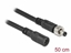 Picture of Delock DC Extension Cable 5.5 x 2.1 mm male to female screwable